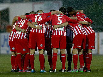 Sligo Rovers allow a fan to an...